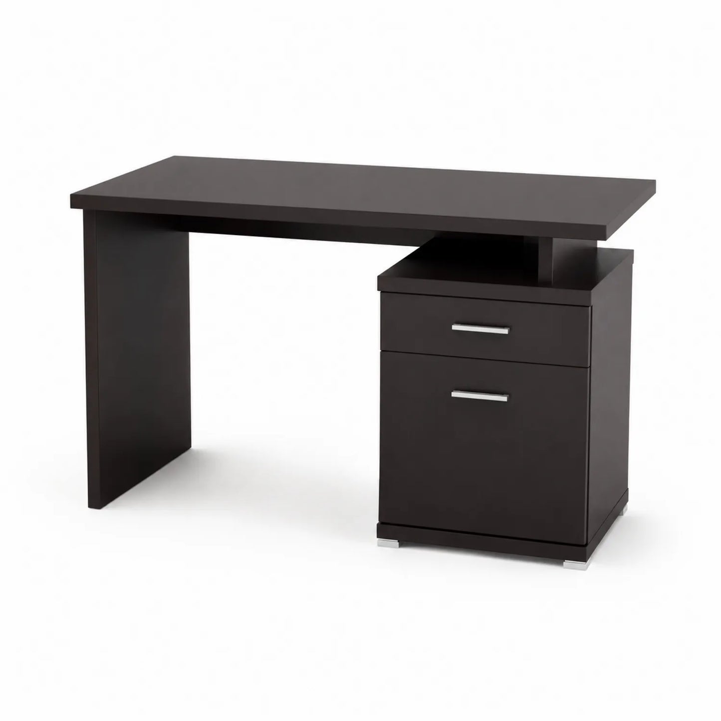 Bureau en bois avec tiroirs 140x60x75 cm